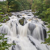 Buy canvas prints of Swallow falls by Kevin Hellon