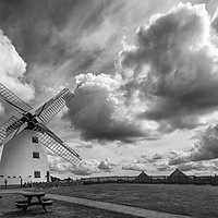 Buy canvas prints of Windmill by Kevin Hellon