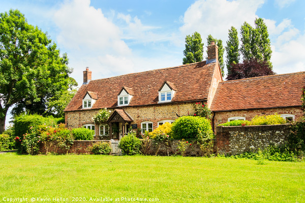 Typical village house, Buckinghamshire, England Picture Board by Kevin Hellon