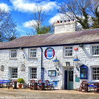 Buy canvas prints of The historic Ship Inn in Red Wharf Bay, Anglesey,  by Kevin Hellon