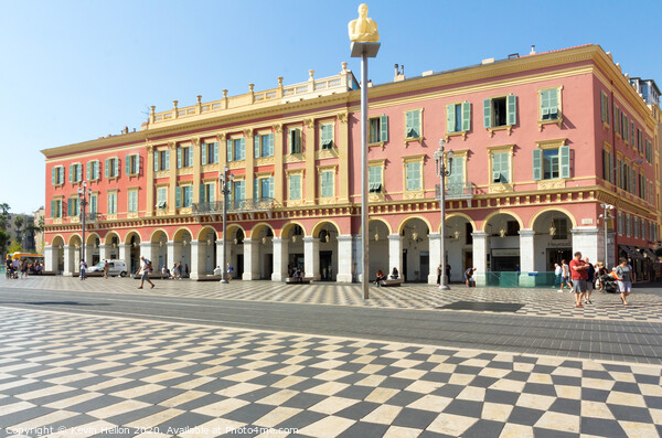 Place Massena Picture Board by Kevin Hellon