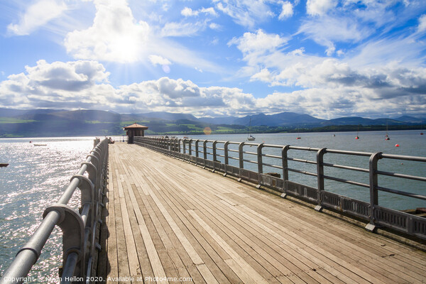 Beaumaris pier Picture Board by Kevin Hellon