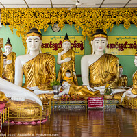 Buy canvas prints of Buddha images  by Kevin Hellon