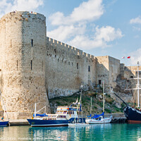Buy canvas prints of Kyrenia Castle, Northern Cyprus by Kevin Hellon
