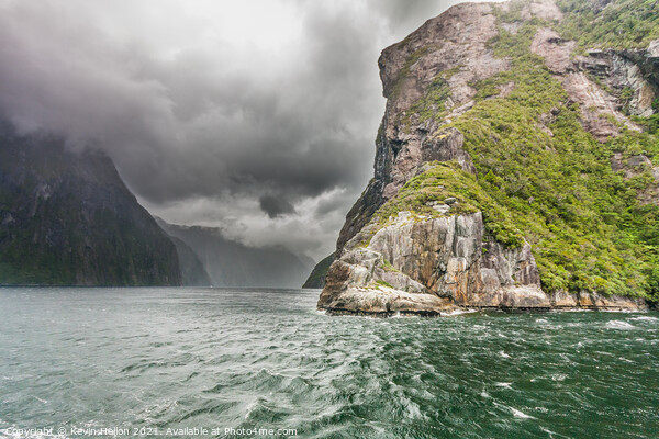 Milford Sound, Southland Picture Board by Kevin Hellon