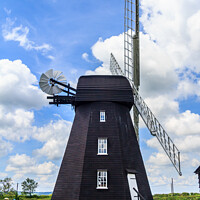 Buy canvas prints of Lacey Green windmill by Kevin Hellon