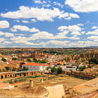 Buy canvas prints of View over Guadix by Kevin Hellon
