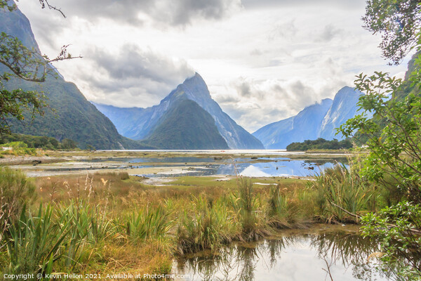 Milford Sound, Southland Picture Board by Kevin Hellon
