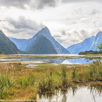 Buy canvas prints of Milford Sound, Southland by Kevin Hellon