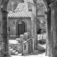 Buy canvas prints of Street in the ancient town of Narni by Kevin Hellon