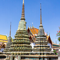 Buy canvas prints of Wat Po, Wat Pho, Bangkok, Thailand by Kevin Hellon