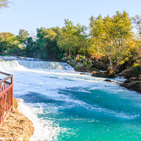 Buy canvas prints of Manavgat waterfall by Kevin Hellon