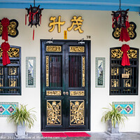 Buy canvas prints of Renovated Sino Portuguese architecture  by Kevin Hellon