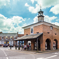 Buy canvas prints of The Market House by Kevin Hellon