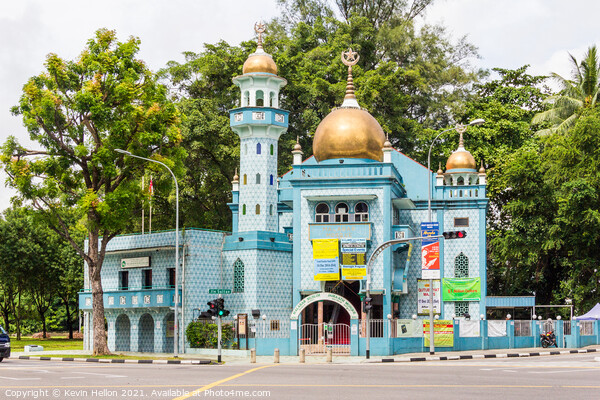 Malabar Muslim mosque Picture Board by Kevin Hellon