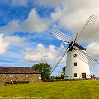 Buy canvas prints of Llynon mill and farm by Kevin Hellon