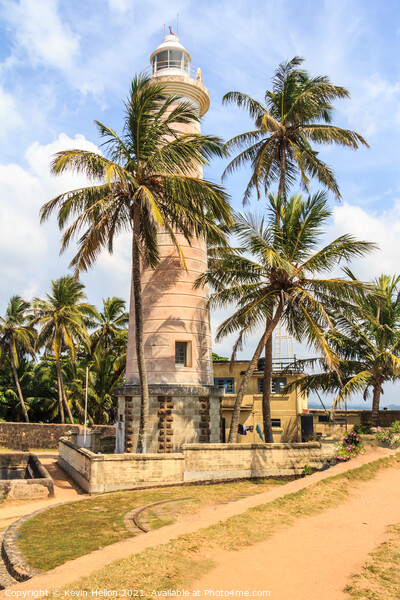 Galle Fort Lighthouse, Sri Lanka Picture Board by Kevin Hellon