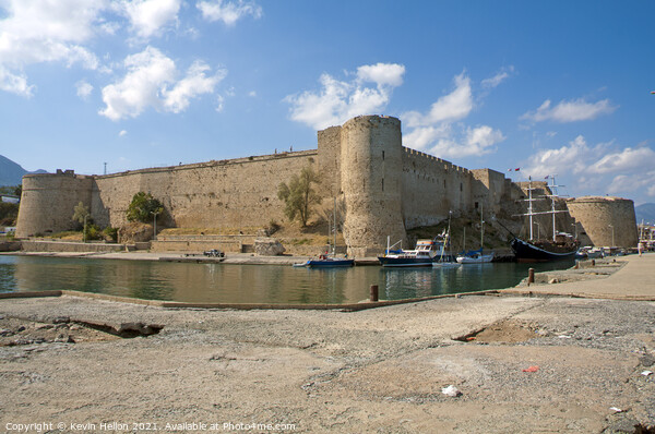 Kyrenia Castle, Northern Cyprus Picture Board by Kevin Hellon