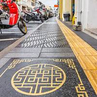 Buy canvas prints of New ornate pavements by Kevin Hellon