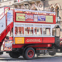 Buy canvas prints of Vintage General bus by Kevin Hellon