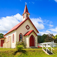 Buy canvas prints of Church in Murcheson by Kevin Hellon