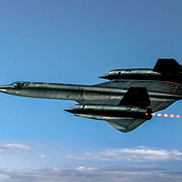 Buy canvas prints of Lockheed SR-71A "Blackbird" 64-17973 by Colin Smedley
