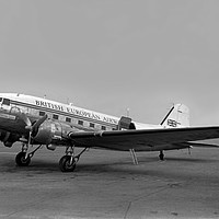 Buy canvas prints of BEA DC-3 Dakota III G-AHCX by Colin Smedley