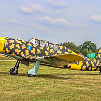 Buy canvas prints of Fiat G-46-3B MM52801 G-BBII taxying by Colin Smedley