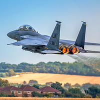 Buy canvas prints of F-15E Strike Eagle 91-0315/LN  by Colin Smedley