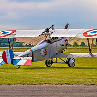 Buy canvas prints of Nieuport 17/23 replica N1977/8 G-BWMJ by Colin Smedley