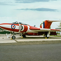 Buy canvas prints of Gloster Javelin FAW.9 XH897 by Colin Smedley