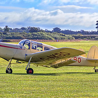 Buy canvas prints of Miles M38 Messenger 2A G-AKBO by Colin Smedley