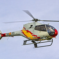 Buy canvas prints of Eurocopter EC-120B Colibri HE.25-14  by Colin Smedley