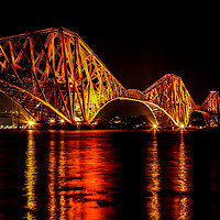 Buy canvas prints of Forth Rail Bridge by Danny Moore