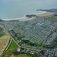 Buy canvas prints of Porthcawl South Wales By Air by Janet Simmons