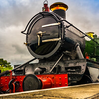 Buy canvas prints of GWR Tank Loco by Mike Lanning
