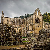 Buy canvas prints of Tintern Abbey by Mike Lanning