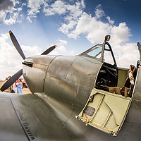 Buy canvas prints of The Iconic Spitfire... ready to go by Mike Lanning