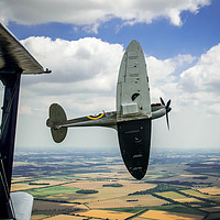 Buy canvas prints of Spitfire MkI by Mike Lanning