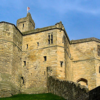 Buy canvas prints of Warkworth Castle Keep by Mike Lanning