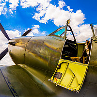 Buy canvas prints of Spitfire - Ready for Action by Mike Lanning