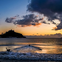 Buy canvas prints of St Michael's Mount by Mike Lanning