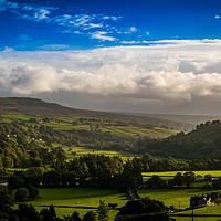 Buy canvas prints of Swaledale Dawn 3 by Mike Lanning