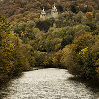 Buy canvas prints of Castell Coch by Mal Spain