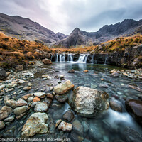 Buy canvas prints of The Fairy Pools a true magical experience by Steven Dijkshoorn