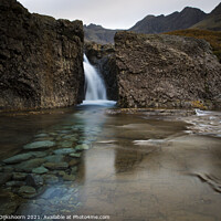 Buy canvas prints of Scotland Fairy Pools Waterfall by Steven Dijkshoorn