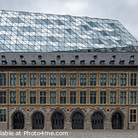 Buy canvas prints of The Port Authority Building in Antwerpen by Steven Dijkshoorn