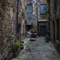 Buy canvas prints of A normal house in Italy wit a lot of ambiance by Steven Dijkshoorn