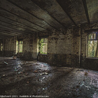 Buy canvas prints of Old abandoned building in Belgium by Steven Dijkshoorn