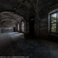 Buy canvas prints of An abandoned prison in Belgium by Steven Dijkshoorn